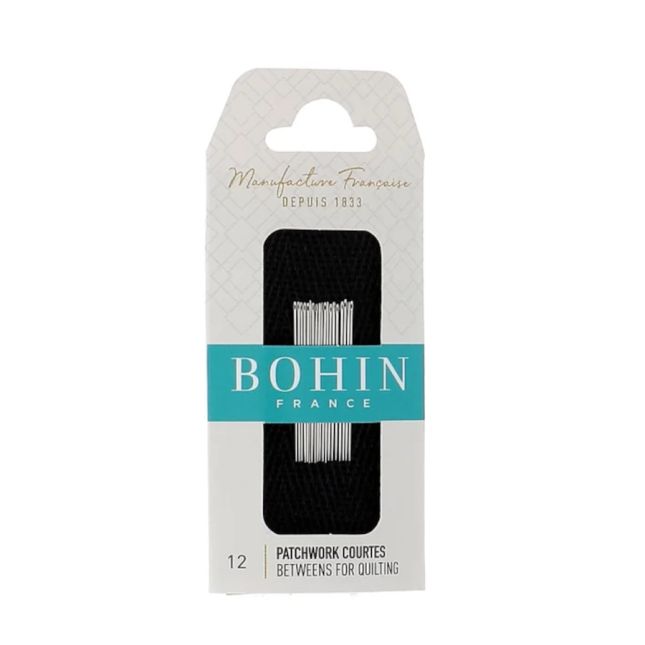Aiguilles courtes Patchwork n°12 de Bohin