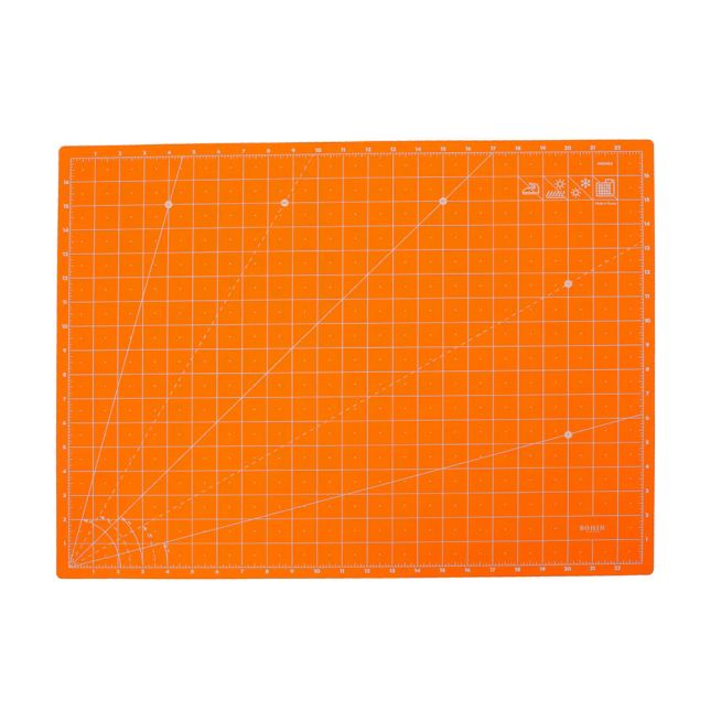 Plaque de coupe rose orangede Bohin - 60 x 45 cm Plaque de coupe rose orangede Bohin - 60 x 45 cm