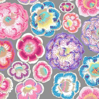 Tissu Philip Jacobs fleurs Helen pastel