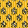 Tissu patchwork Harry Potter blason Poufsouffle jaune Tissu patchwork Harry Potter blason Poufsouffle jaune