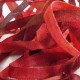 Ruban de soie S.Francis fruits rouges