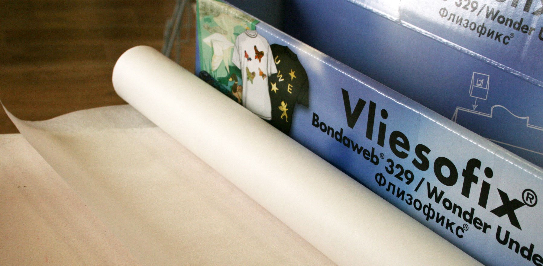 Fliselina Vliesofix doble cara termoadhesivo 90cm Blanco x 10cm - Perles &  Co
