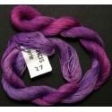 Coton perlé fin de Stef Francis violet fushia 37