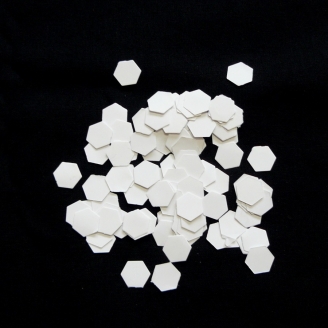 Hexagones de 1/4 inch (0,6 cm), Gabarits pour patchwork 